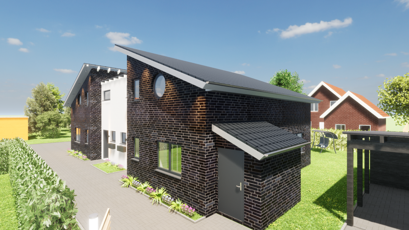 Seitenansicht von rechts