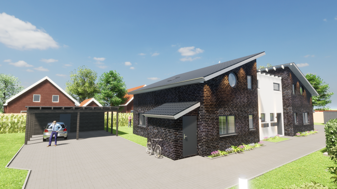 Seitenansicht von links